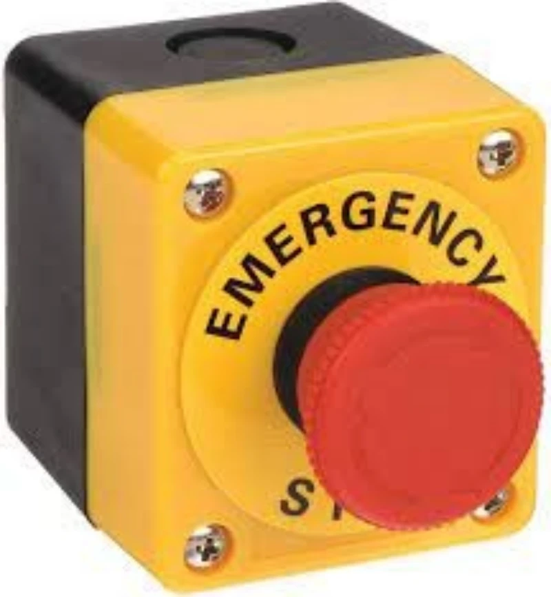 Botão de emergência NR-12